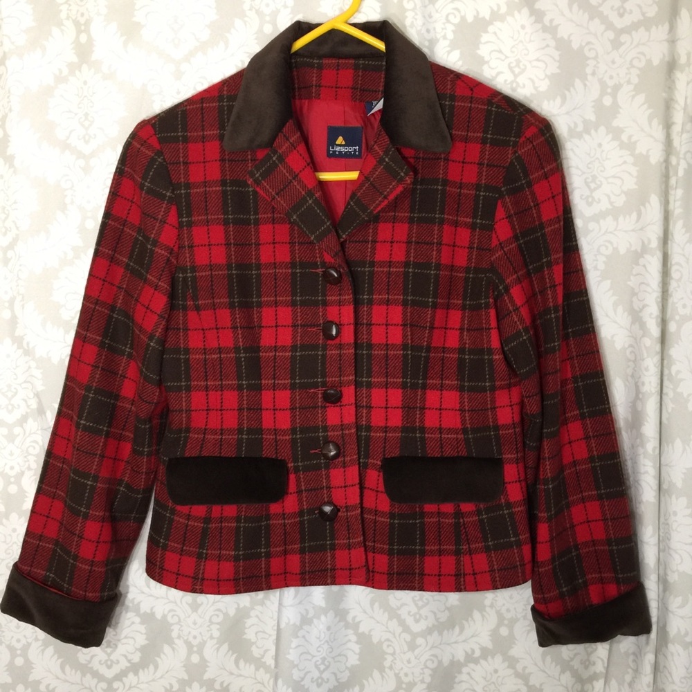 🎁HP🎁Vintage LizSport blazer 6P
